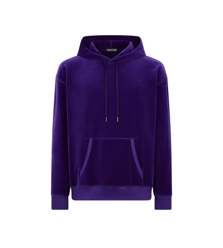 VELOUR HOODIE ULTRA VIOLET online